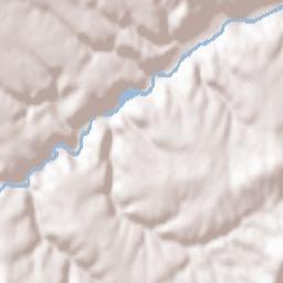Échalas Terrain Map