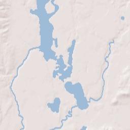 Rice Lake Terrain Map