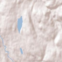 Pictou County Terrain Map