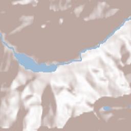Ceresole Reale Terrain Map