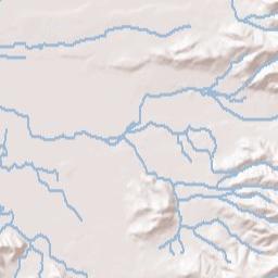 Tillamook County Terrain Map