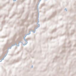 Département de la Corrèze Terrain Map