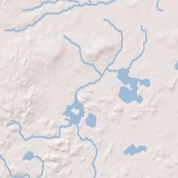 Buchman Rapids Lane, Nicolet National Forest Terrain Map