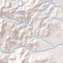 Yamhill County Terrain Map