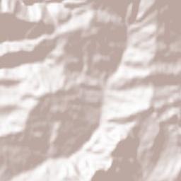 Comuna Pucheni Terrain Map