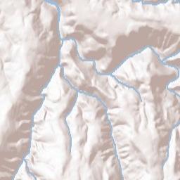 Clackamas County Terrain Map