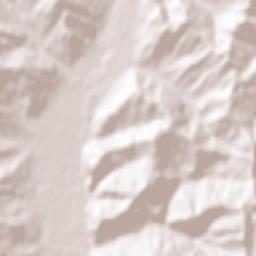 Comuna Ciofrângeni Terrain Map