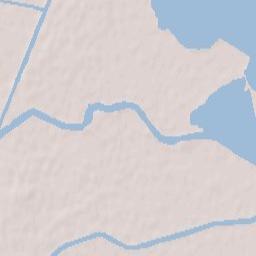 Rosolina Terrain Map