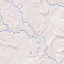 Menominee County Terrain Map