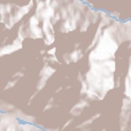 Le Monêtier-les-Bains Terrain Map