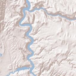 Bighorn Canyon National Recreation Area Canyon Overlook Road  Terrain Map