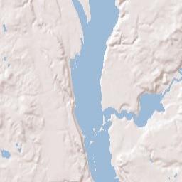 Hudson Terrain Map