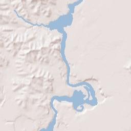 Dunn County Terrain Map