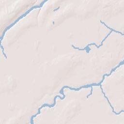 Raquette River New York Terrain Map