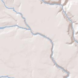 Northwest Warm Springs Highway, Warm Springs Terrain Map