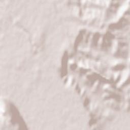 Izačić Terrain Map