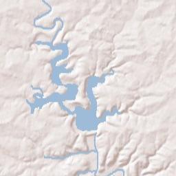 Spring Valley Terrain Map