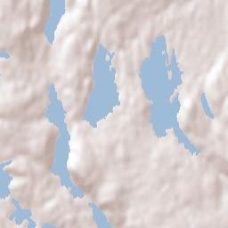 Fall River Terrain Map