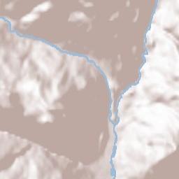 French Alps Terrain Map