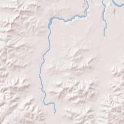 Fall Creek Terrain Map