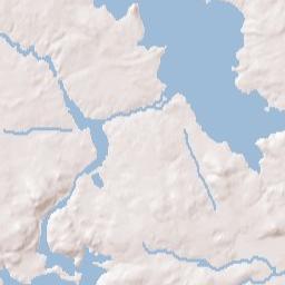 East Machias Terrain Map