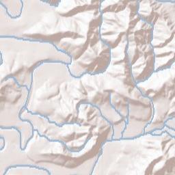 Siletz Terrain Map