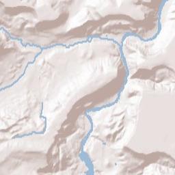 Warm Springs Terrain Map