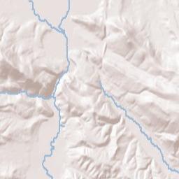 Baker City Terrain Map