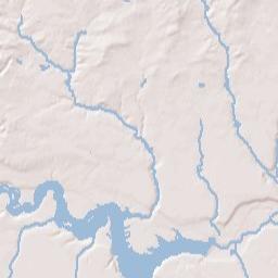 Oscoda County Terrain Map
