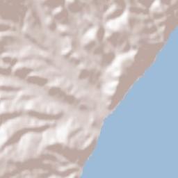 Alushta Terrain Map