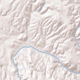 Baker County Terrain Map