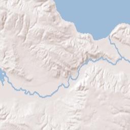 Benzie County Terrain Map