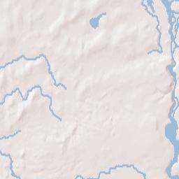 Hannawa Falls New York Terrain Map