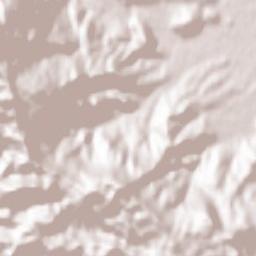 Popovača Terrain Map