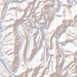 Lincoln County Terrain Map
