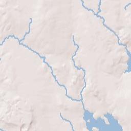 Hancock County Terrain Map