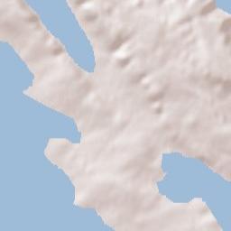 Novalja Terrain Map