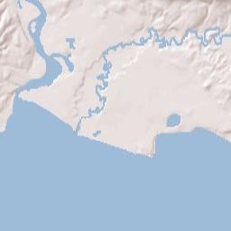U.S. 20 Yellowstone National Park WY Terrain Map