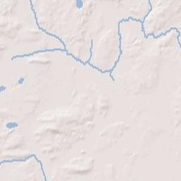 Waupaca County Terrain Map