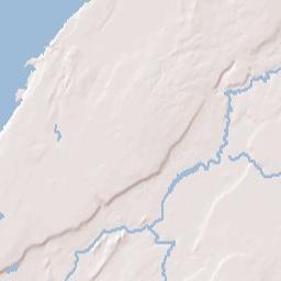 North Hammond New York Terrain Map