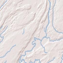De Kalb New York Terrain Map