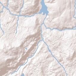 Hardwick Terrain Map