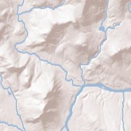 Oxford County Terrain Map