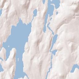 Mount Vernon Terrain Map