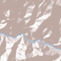 San Damiano Macra Terrain Map