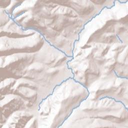 Benton County Terrain Map