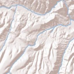 Old West Scenic Bikeway, John Day Fossil Beds National Monume Terrain Map