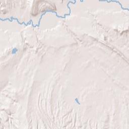 Big Horn County Terrain Map