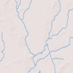 Wood County Terrain Map