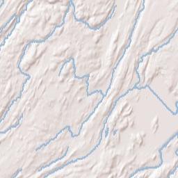 North Gouverneur New York Terrain Map